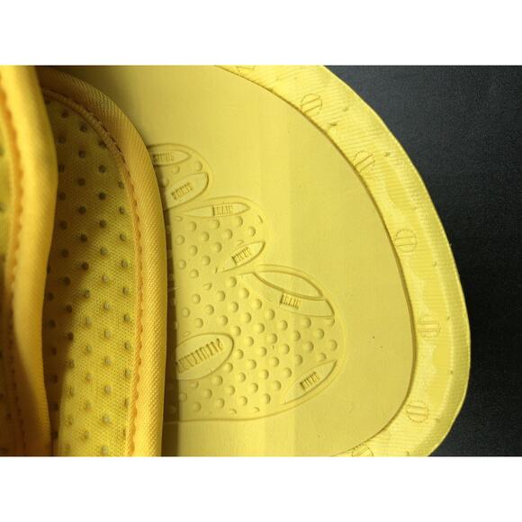 NWT Adidas Originals Pharrell Mens 12 Yellow Chancletas HU Boost Slides HO4407 - Picture 4 of 12